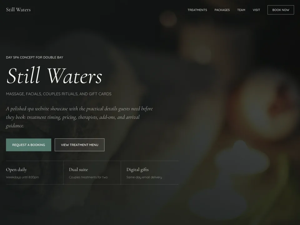 Day Spa template