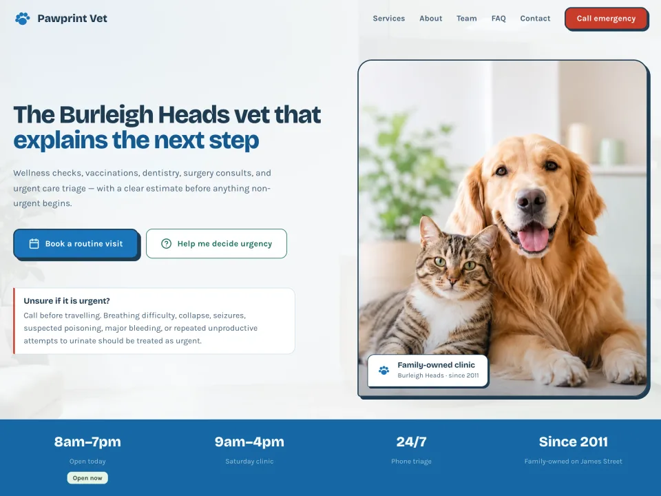 Veterinarian template