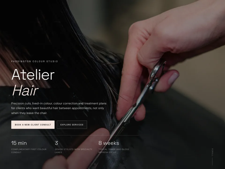 Hair Salon template
